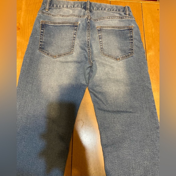 Girls Size 14 Regular Gap Denim Stretch Straight Adjustable Waist Jeans - Picture 10 of 16